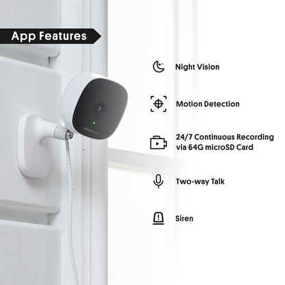 [3-Pack] AlfredCam Plus - Indoor & Outdoor Security Camera